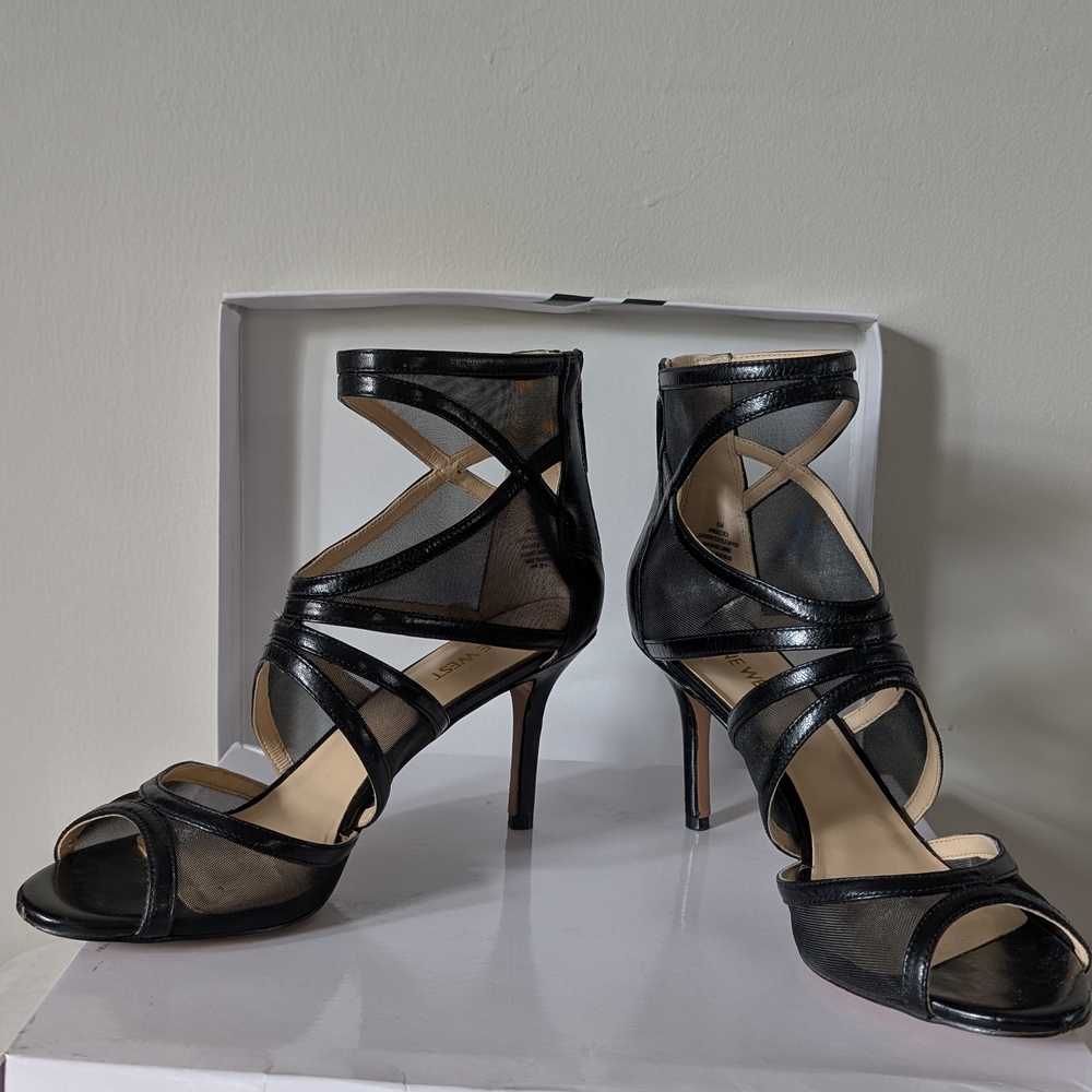 Nine West Black High Stiletto Heels